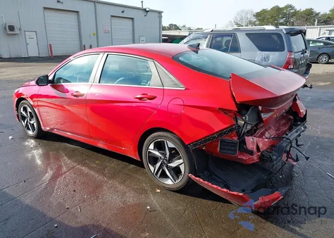 2022 Hyundai Elantra Limited из США, поврежденный, VIN 5NPLP4AG1NH082553